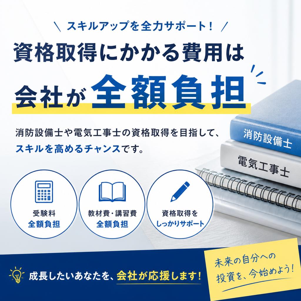 4. 資格取得支援制度でキャリアアップを応援