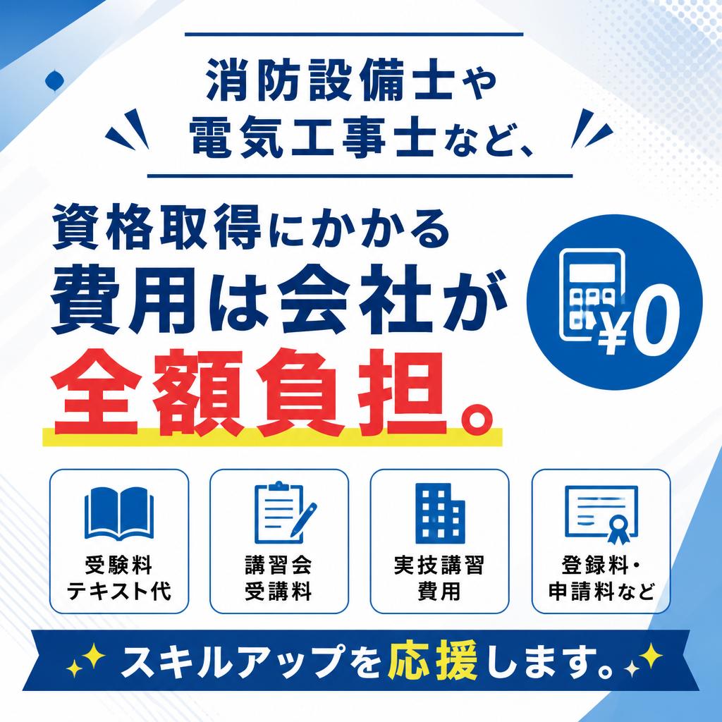 資格取得支援あり！