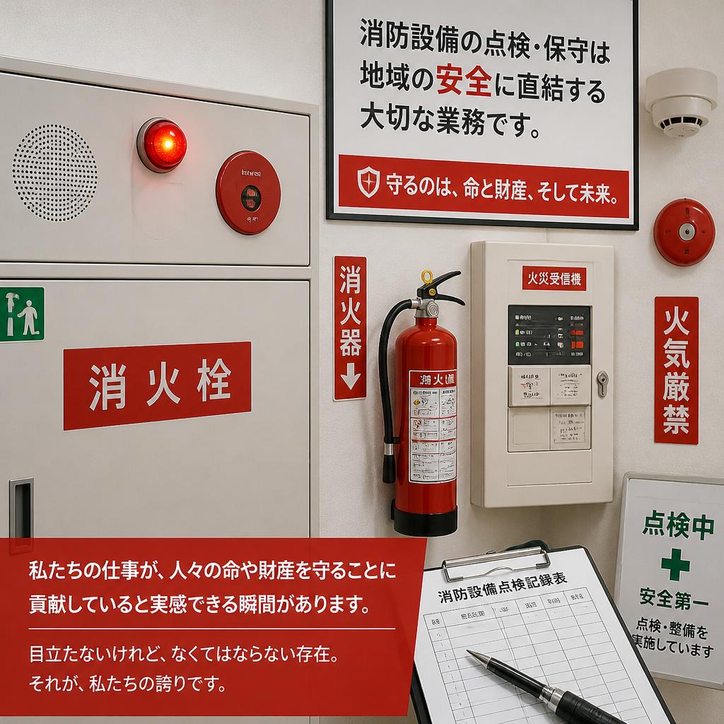 地域の安全を守る重要な仕事