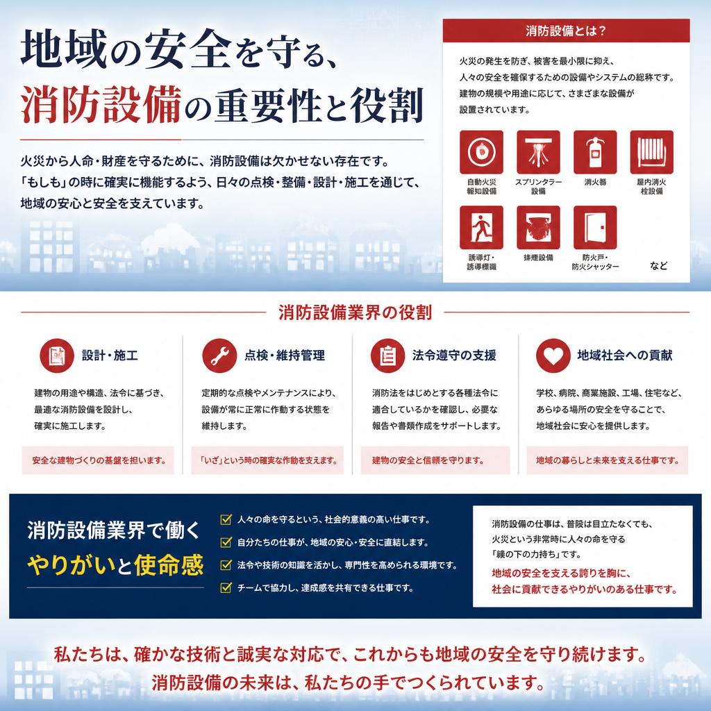 地域の安全を守るやりがいのある仕事