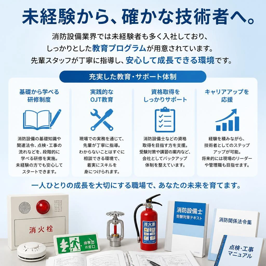 未経験者歓迎の理由
